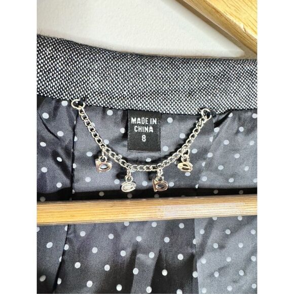 Y2K Bebe cropped classic jacket sz M - Picture 5 of 7